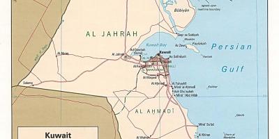 Mapa ng safat kuwait