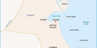 Mapa ng al zour kuwait