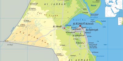 Mapa ng arifjan kuwait 